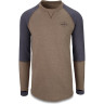 Фуфайка (термобелье) DAKINE UNION MID WEIGHT CREW TARMAC / BLACK HEATHER Размер XL 10002516 (0610934295221)