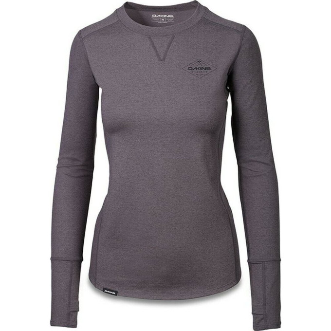 Фуфайка (термобелье) женская DAKINE LARKSPUR MID WEIGHT TOP BLACK HEATHER Размер S 10002520 (0610934295450)