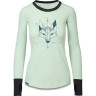 Фуфайка (термобелье) женская DAKINE LUPINE LIGHTWEIGHT TOP GREEN LILY Размер M 10001975 (0610934293890)