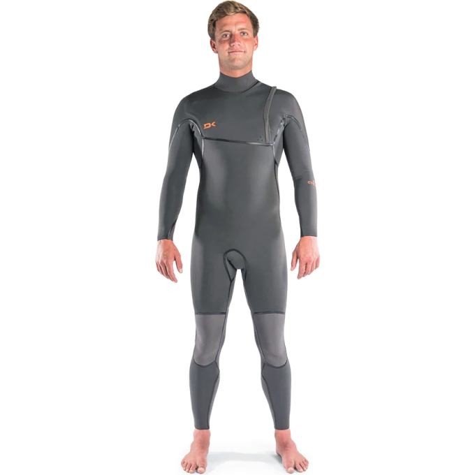 Гидрокостюм DAKINE MENS CYCLONE C/Z FULL SUIT 4/3 Graphite/Orange, размер M DK01M43CZC1 (0604565771490)