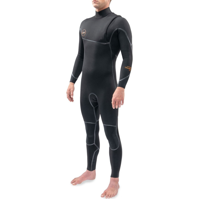Гидрокостюм DAKINE MEN'S CYCLONE ZIP FREE FULL SUIT 3/2mm Black Размер S DK21M32C (0604565432438)