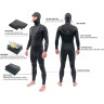 Гидрокостюм DAKINE MEN'S CYCLONE ZIP FREE HOODED 5/4mm Black Размер L DK21M54HC (0604565431936)