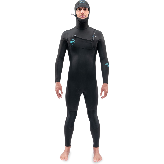 Гидрокостюм DAKINE MENS MALAMA Z/F HOODED 4/3 Black, размер XL DK01M43HMLC1 (0604565590411)