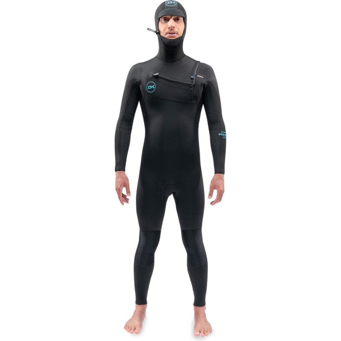 Гидрокостюм DAKINE MEN'S MISSION CHEST ZIP HOODED 4/3mm Black Размер S DK22M43HMZ (0604565592484)