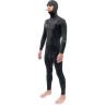 Гидрокостюм DAKINE MENS MISSION CHEST ZIP HOODED 6/5/4mm Blk, размер M DK22M654HMZ (0604565453778)