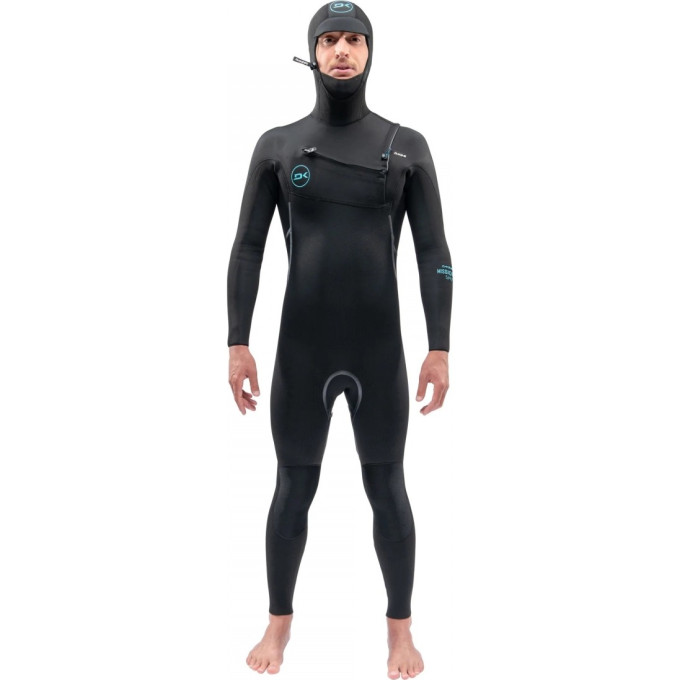 Гидрокостюм DAKINE MENS MISSION CHEST ZIP HOODED 6/5/4mm Blk, размер M DK22M654HMZ (0604565453778)