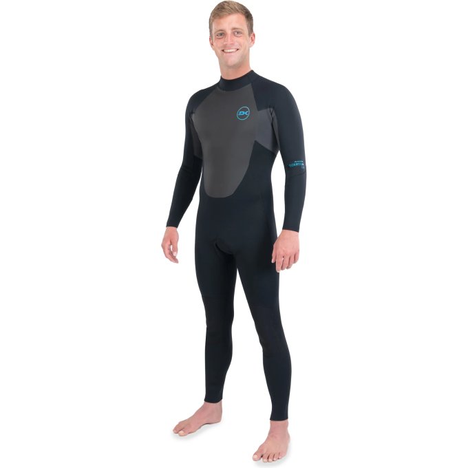 Гидрокостюм DAKINE MEN'S QUANTUM BACK ZIP FULL SUIT 3/2mm GBS Black/Grey, размер M DK22M543QBZ (0604565594396)