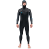Гидрокостюм DAKINE MEN'S QUANTUM CHEST ZIP HOODED 5/4/3mm Black/Grey, размер LT DK22M543HQZ (0604565593450)
