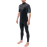 Гидрокостюм DAKINE MEN'S QUANTUM CHEST ZIP SHORT SLEEVED FULL SUIT 3/2mm Black/Grey Размер L DK21M32QSSZ (0604565435057)