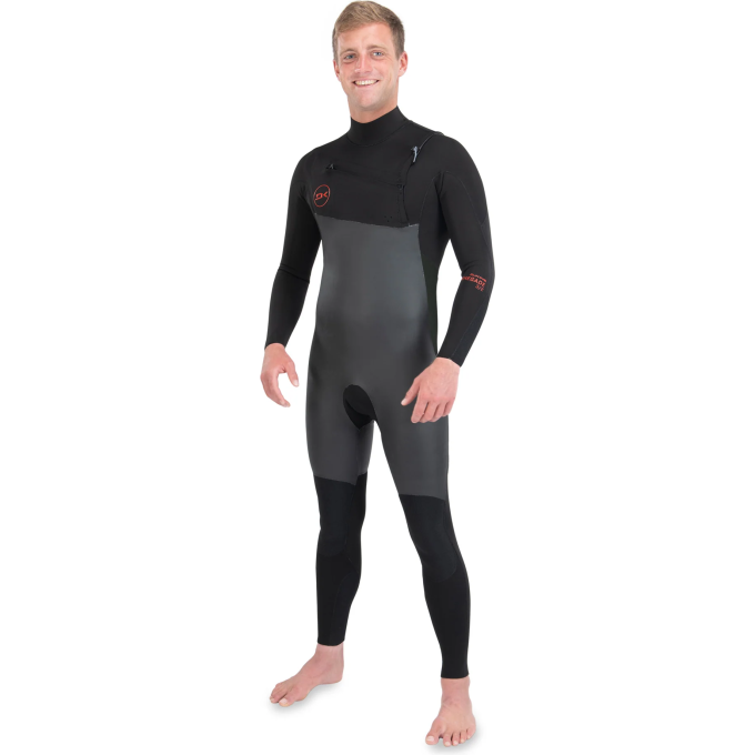 Гидрокостюм DAKINE MEN'S RENEGADE WIND CHEST ZIP FULL SUIT 3/2mm Black, размер L DK22M432RGZ (0604565595461)