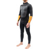 Гидрокостюм DAKINE MEN'S RTS BACK ZIP FULL SUIT 3/2mm Black/Orange Размер L DK21M32RTS (0604565435354)