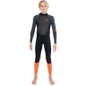Гидрокостюм детский DAKINE KID'S QUANTUM BACK ZIP FULL SUIT 3/2mm F/L Black/Orange, размер 9 DK22K22QBZFL (0604565597977)