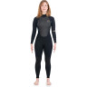 Гидрокостюм женский DAKINE WOMEN'S QUANTUM BACK ZIP FULL SUIT 5/4/3mm Black/Grey, размер 6 DK22W543QBZ (0604565597342)