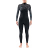Гидрокостюм женский DAKINE WOMEN'S QUANTUM CHEST ZIP FULL SUIT 3/2mm Black/Grey Размер 14 DK21W32QZ (0604565437310)