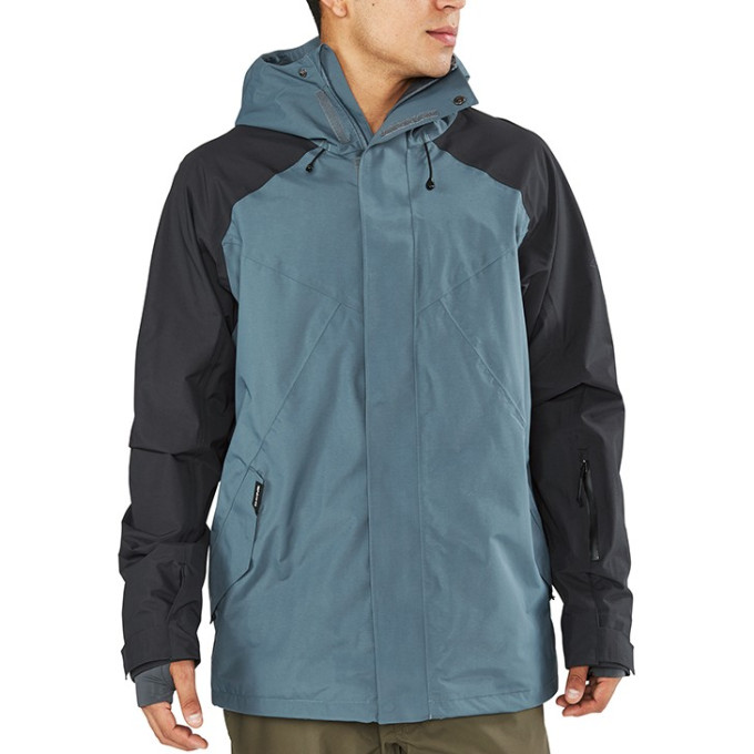 Куртка мембранная DAKINE MERIDIAN JACKET DARK SLATE/BLACK Размер S 10001335 (0610934225457)