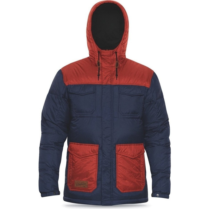 Куртка-подкладка пуховая DAKINE MENS FREMONT DOWN JACKET MIDNIGHT/BRICK Размер L 8580305 (0610934983562)