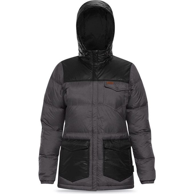 Куртка-подкладка пуховая женская DAKINE WOMENS LOLO DOWN JACKET SHADOW/BLACK Размер M 8580806 (0610934985290)