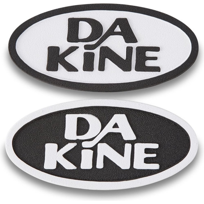 Наклейка на доску DAKINE RETRO OVAL STOMP BLACK / WHITE 10003290 (0610934385601)